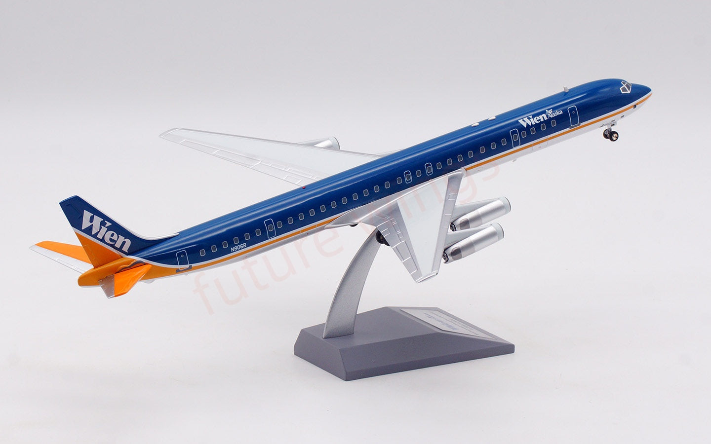 1:200 InFlight200 Wien Air Alaska DC-8-63 N906R Diecast Aircraft Model