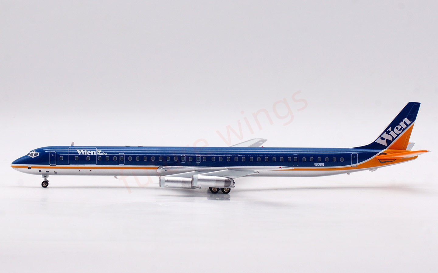 1:200 InFlight200 Wien Air Alaska DC-8-63 N906R Diecast Aircraft Model