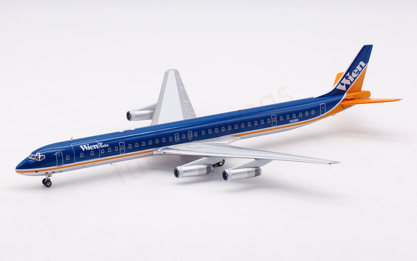1:200 InFlight200 Wien Air Alaska DC-8-63 N906R Diecast Aircraft Model