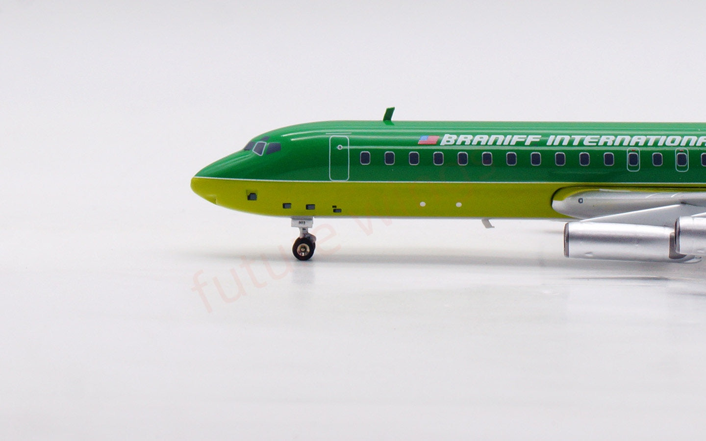 1:200 InFlight200 Braniff International DC-8-62 N1803 Diecast Aircraft Model