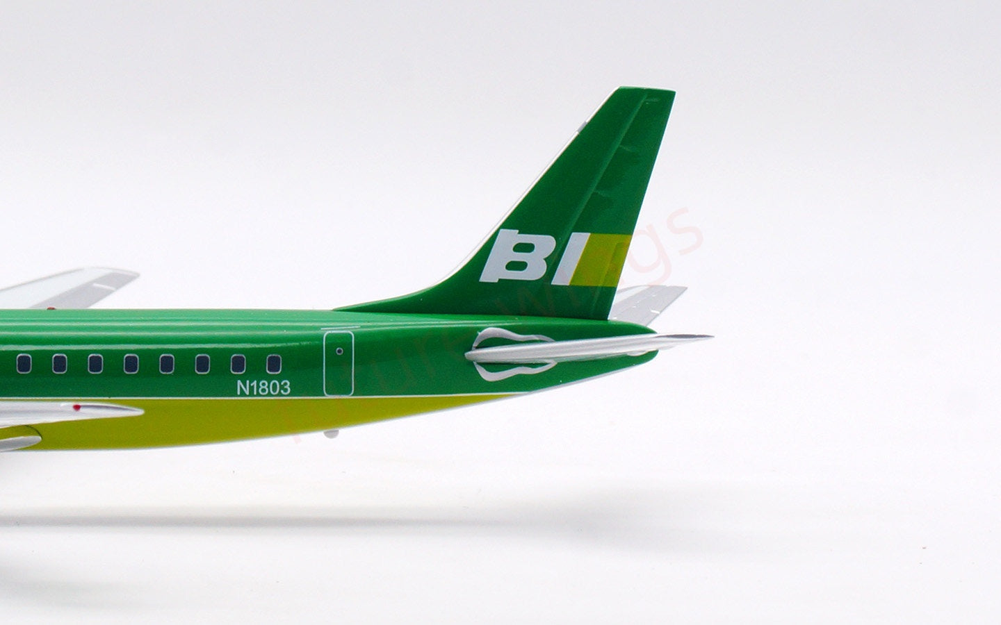 1:200 InFlight200 Braniff International DC-8-62 N1803 Diecast Aircraft Model
