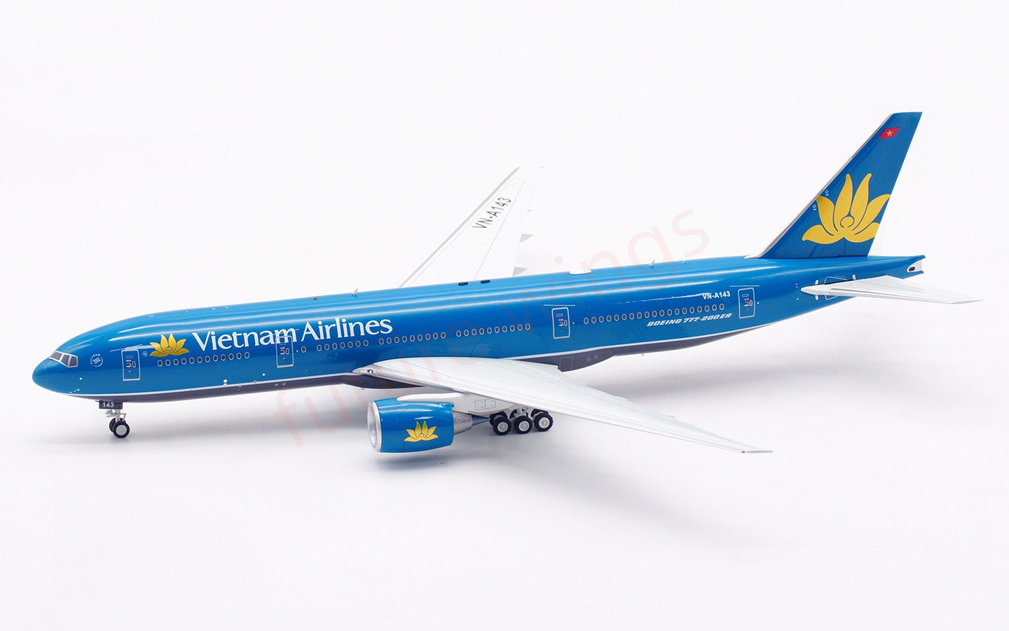 1:200 InFlight200 Vietnam Airlines B777-200 VN-A143 Diecast Aircraft Model