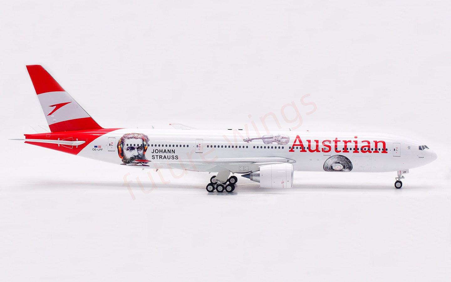 1:200 InFlight200 Austrian Airlines B777-200ER OE-LPF Diecast Aircraft Model