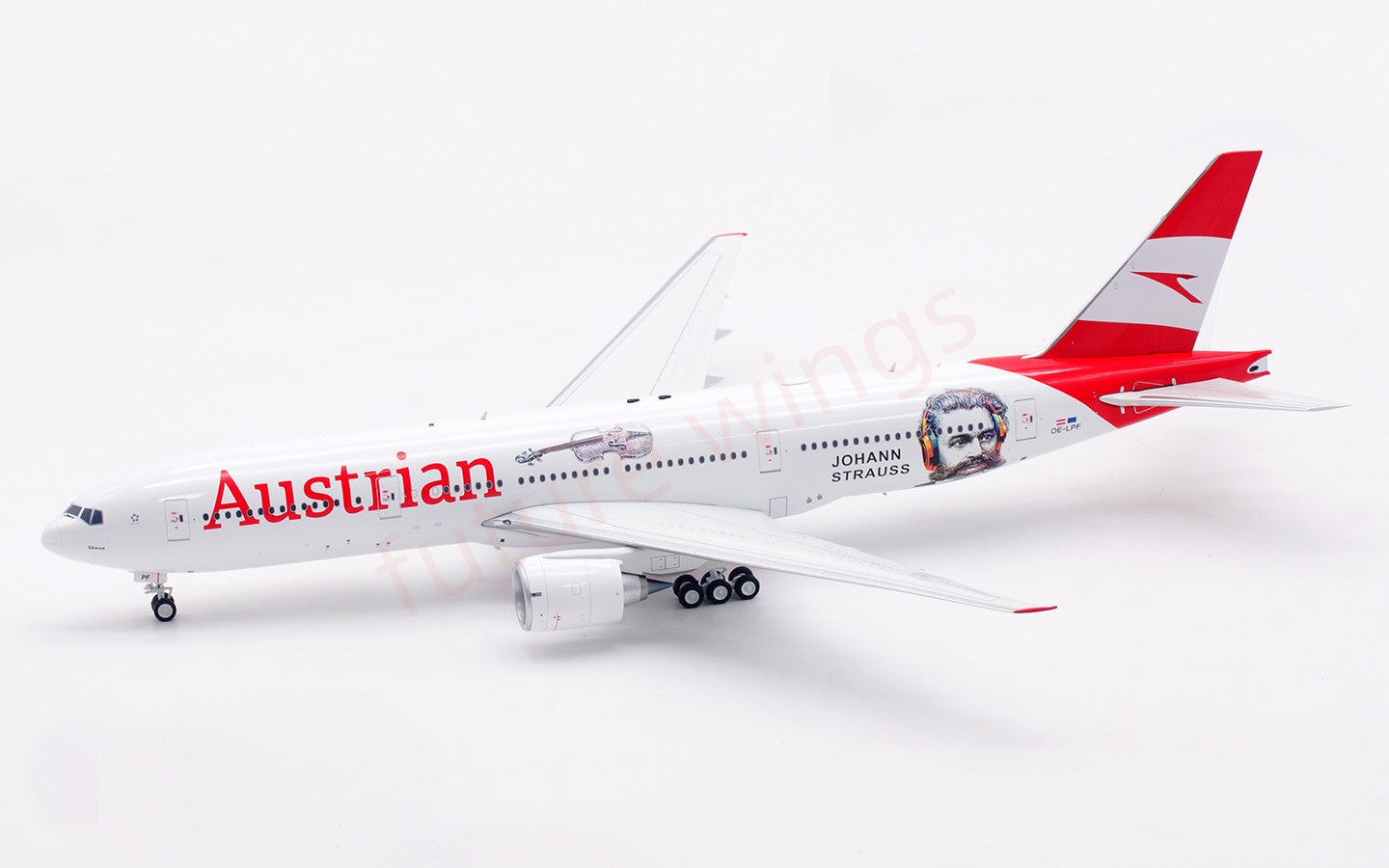 1:200 InFlight200 Austrian Airlines B777-200ER OE-LPF Diecast Aircraft Model