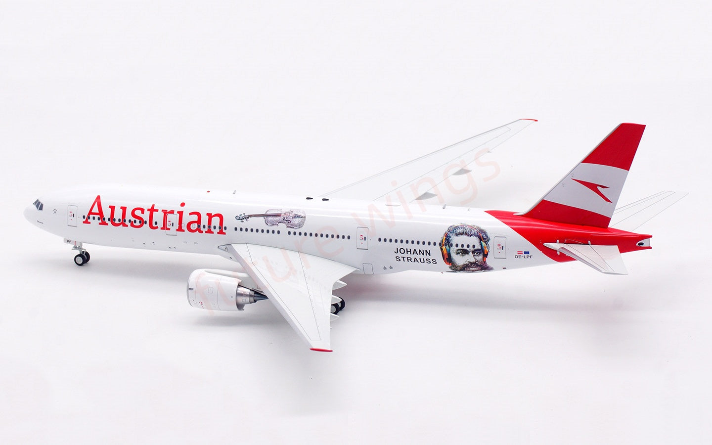 1:200 InFlight200 Austrian Airlines B777-200ER OE-LPF Diecast Aircraft Model