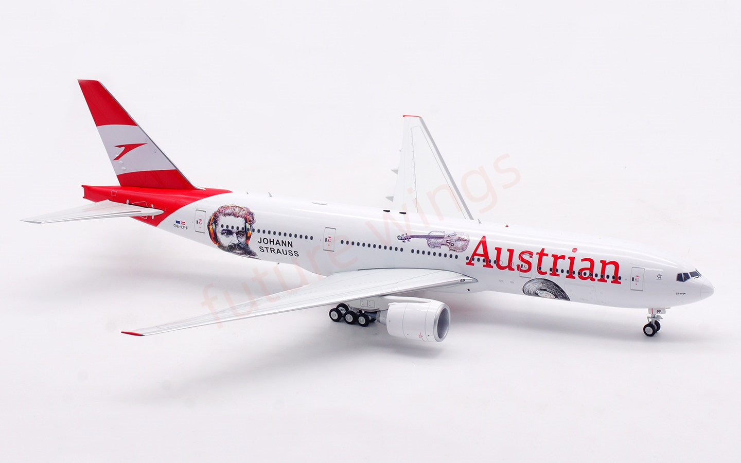 1:200 InFlight200 Austrian Airlines B777-200ER OE-LPF Diecast Aircraft Model