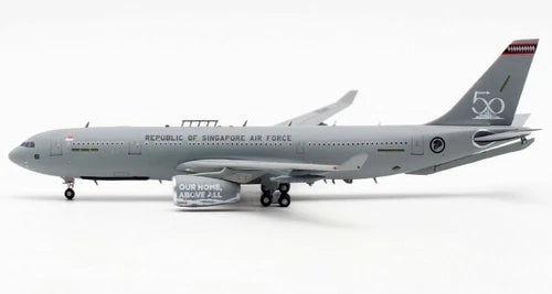 1:400 Aviation400 Singapore Air Force A330 MRTT “50Years” Aircraft Model With Stand