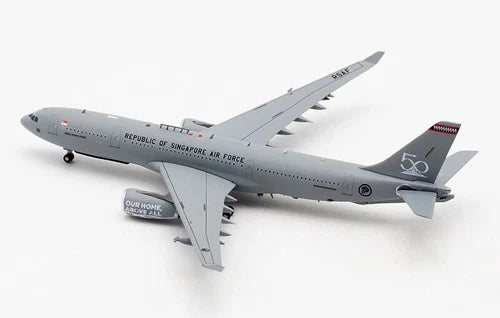 1:400 Aviation400 Singapore Air Force A330 MRTT “50Years” Aircraft Model With Stand