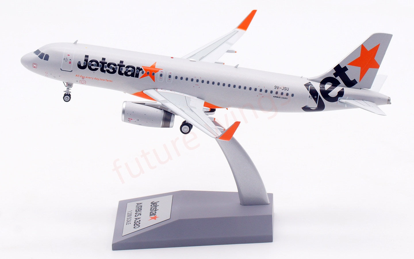1:200 InFlight200 Jetstar A320 9V-JSU Diecast Aircraft Model
