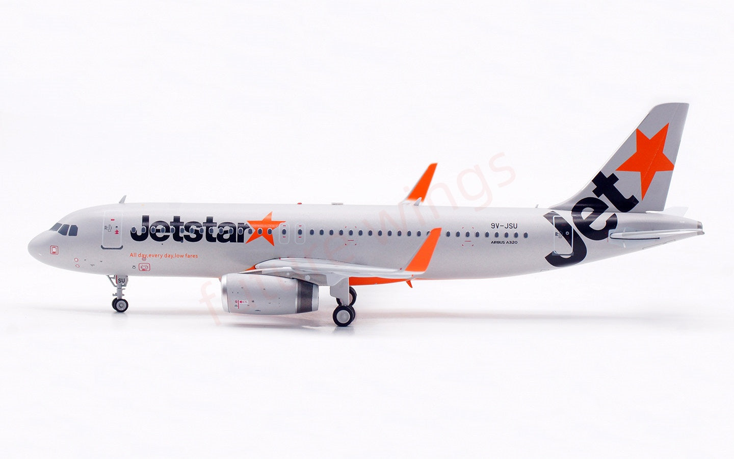 1:200 InFlight200 Jetstar A320 9V-JSU Diecast Aircraft Model