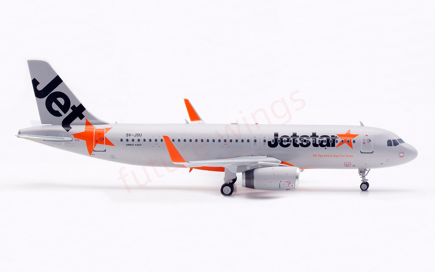 1:200 InFlight200 Jetstar A320 9V-JSU Diecast Aircraft Model