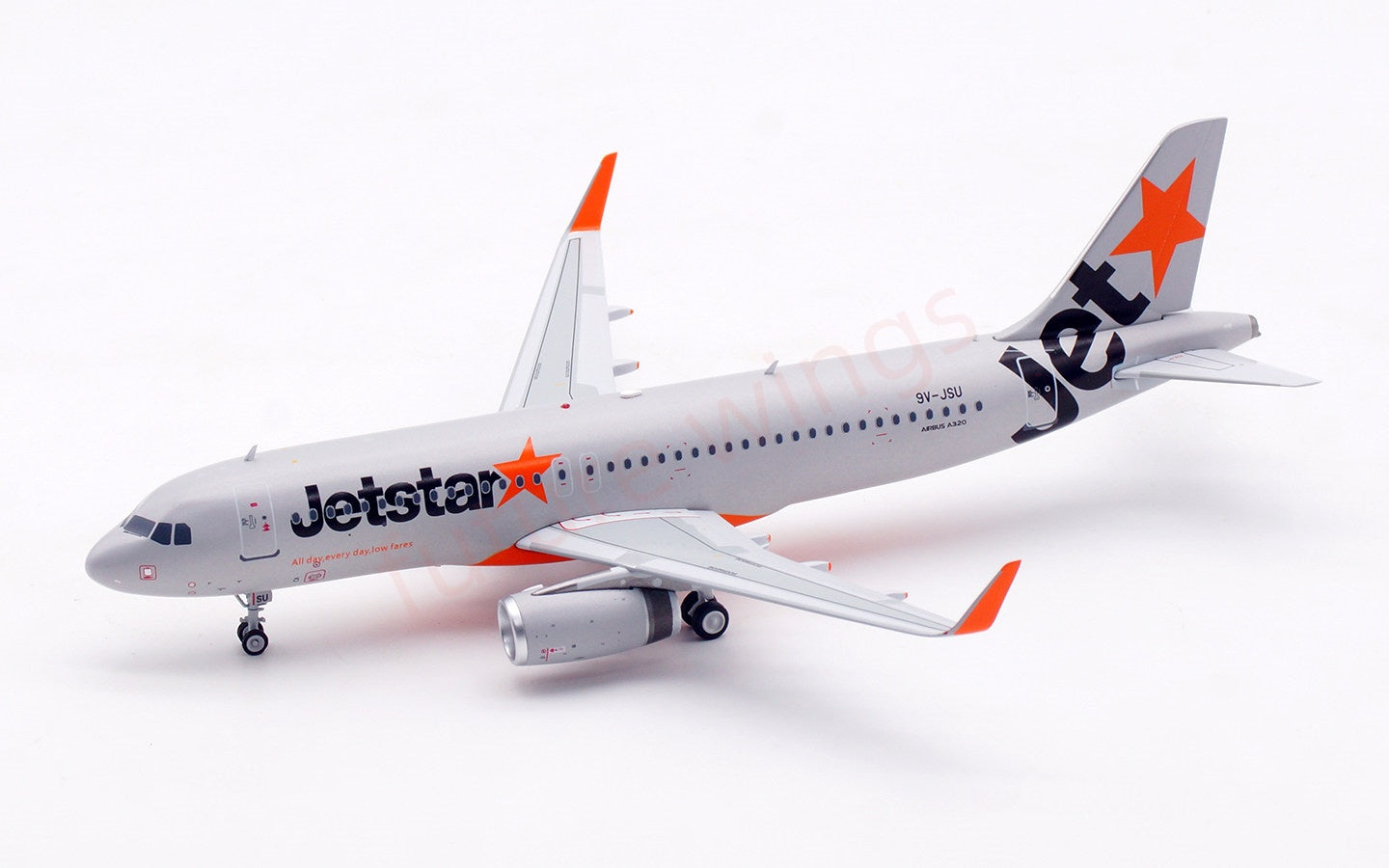 1:200 InFlight200 Jetstar A320 9V-JSU Diecast Aircraft Model