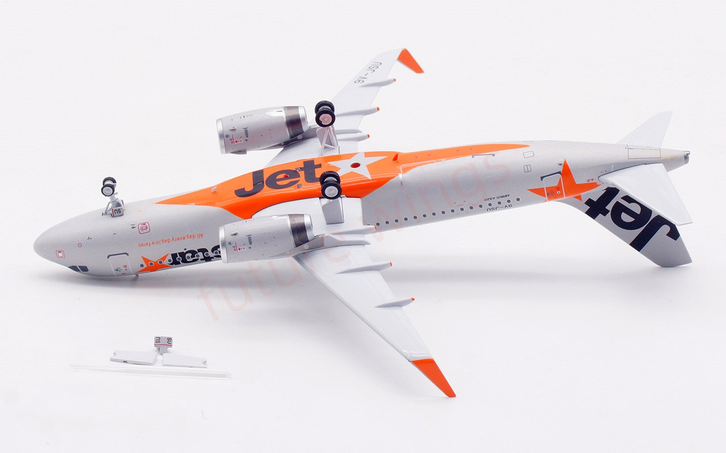 1:200 InFlight200 Jetstar A320 9V-JSU Diecast Aircraft Model