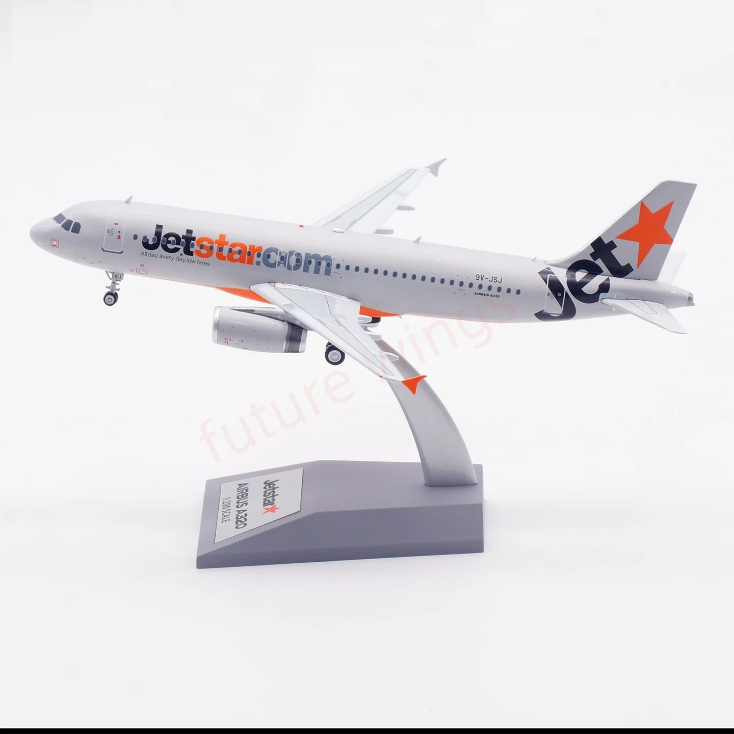 1:200 InFlight200 Jetstar A320  9V-JSJ  Diecast Aircraft Model
