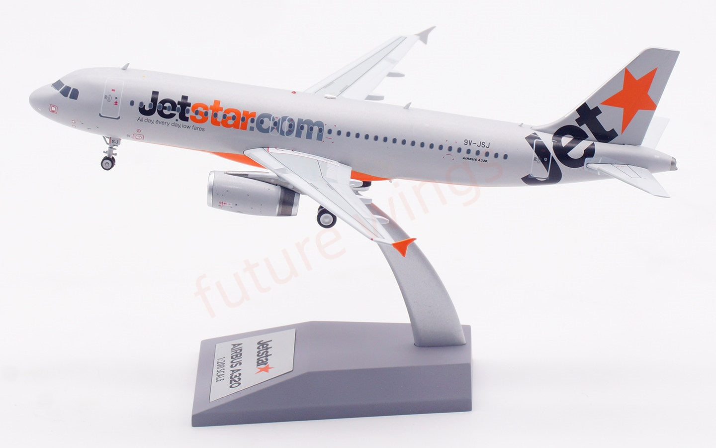 1:200 InFlight200 Jetstar A320  9V-JSJ  Diecast Aircraft Model