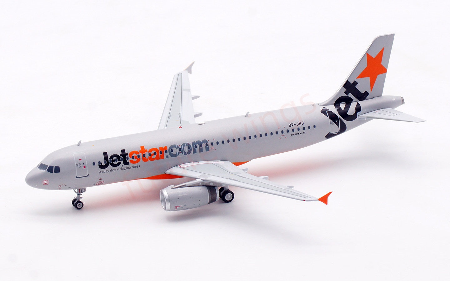 1:200 InFlight200 Jetstar A320  9V-JSJ  Diecast Aircraft Model