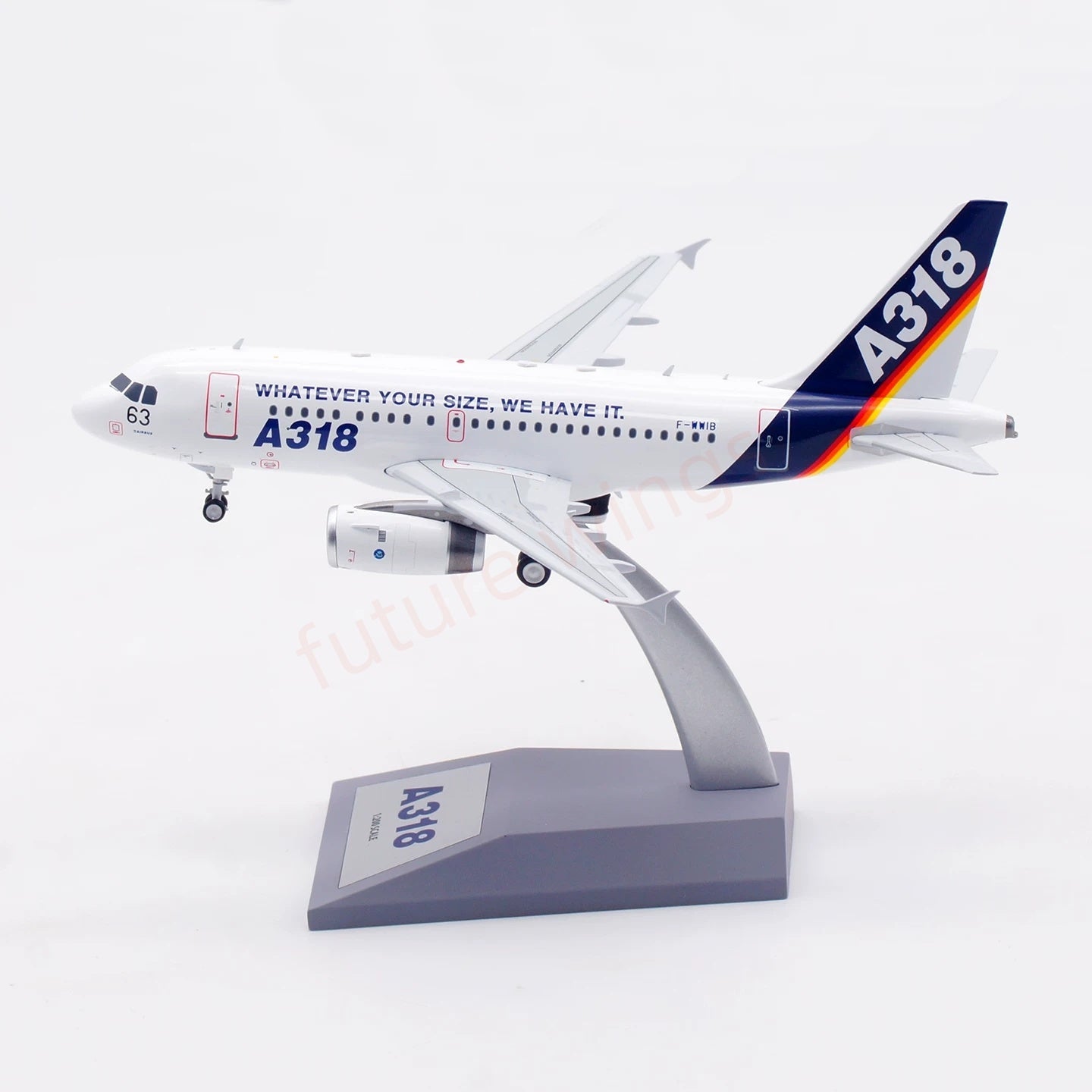 1:200 InFlight200 Airbus House Color A318 F-WWIB Diecast Aircraft Model