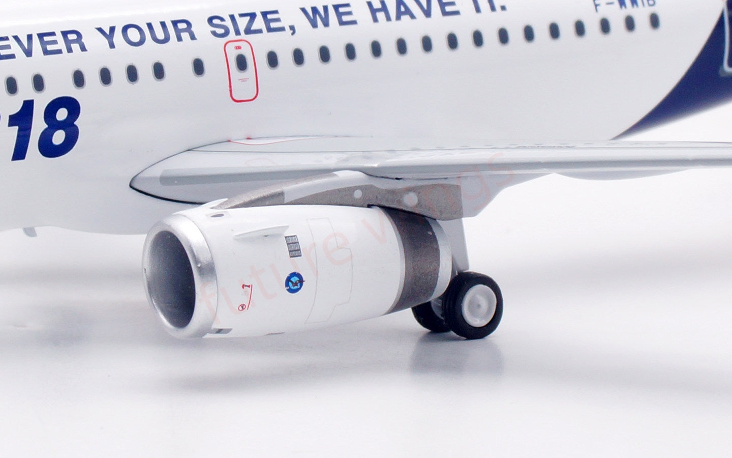 1:200 InFlight200 Airbus House Color A318 F-WWIB Diecast Aircraft Model