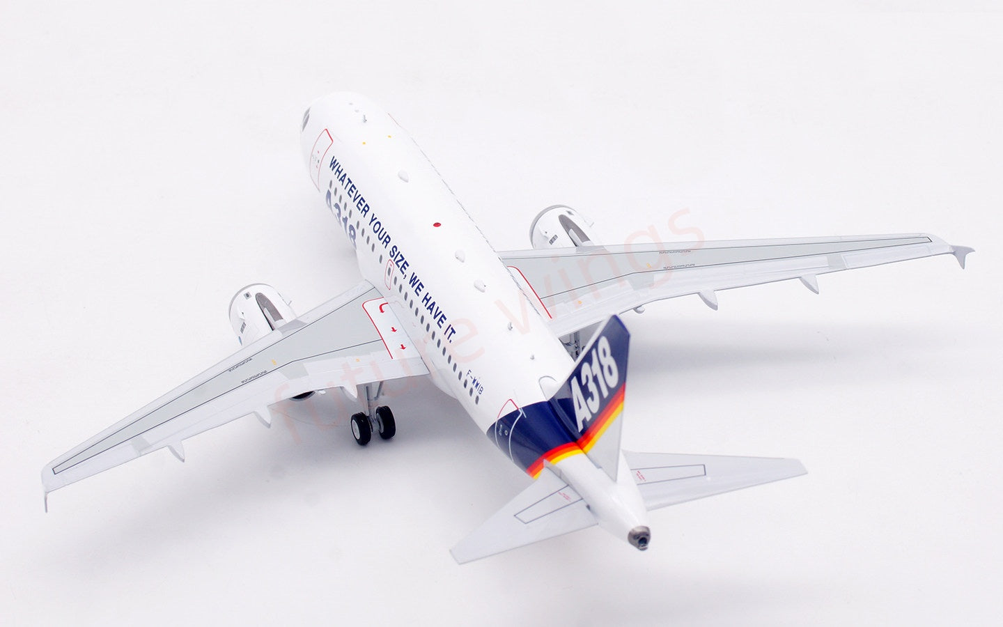 1:200 InFlight200 Airbus House Color A318 F-WWIB Diecast Aircraft Model