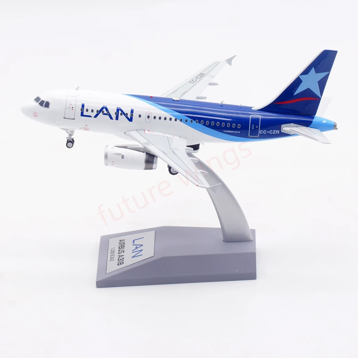 1:200 InFlight200 LAN A318 CC-CZR Diecast Aircraft Model