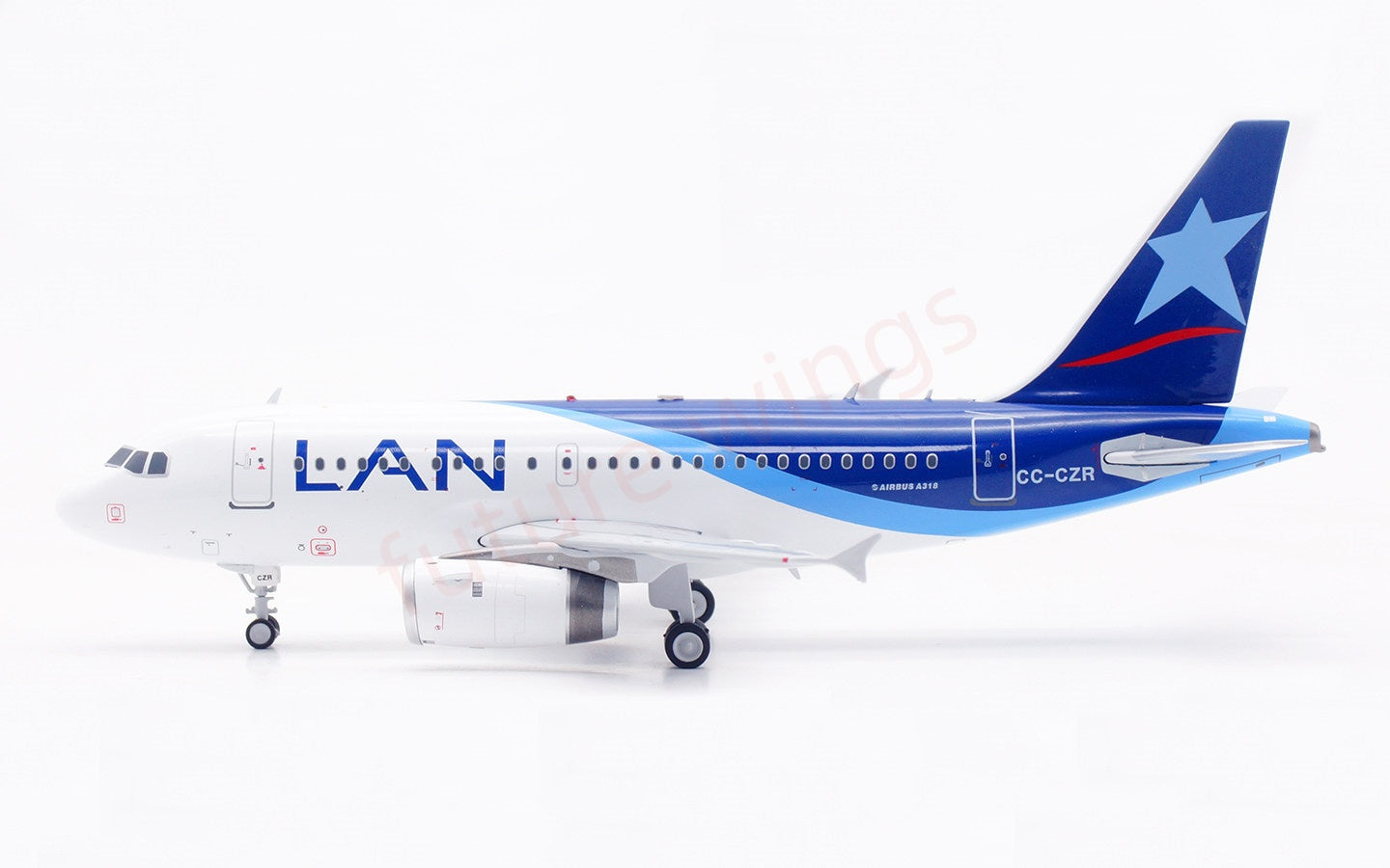 1:200 InFlight200 LAN A318 CC-CZR Diecast Aircraft Model
