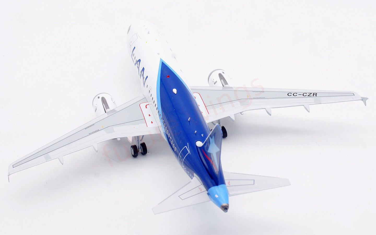1:200 InFlight200 LAN A318 CC-CZR Diecast Aircraft Model