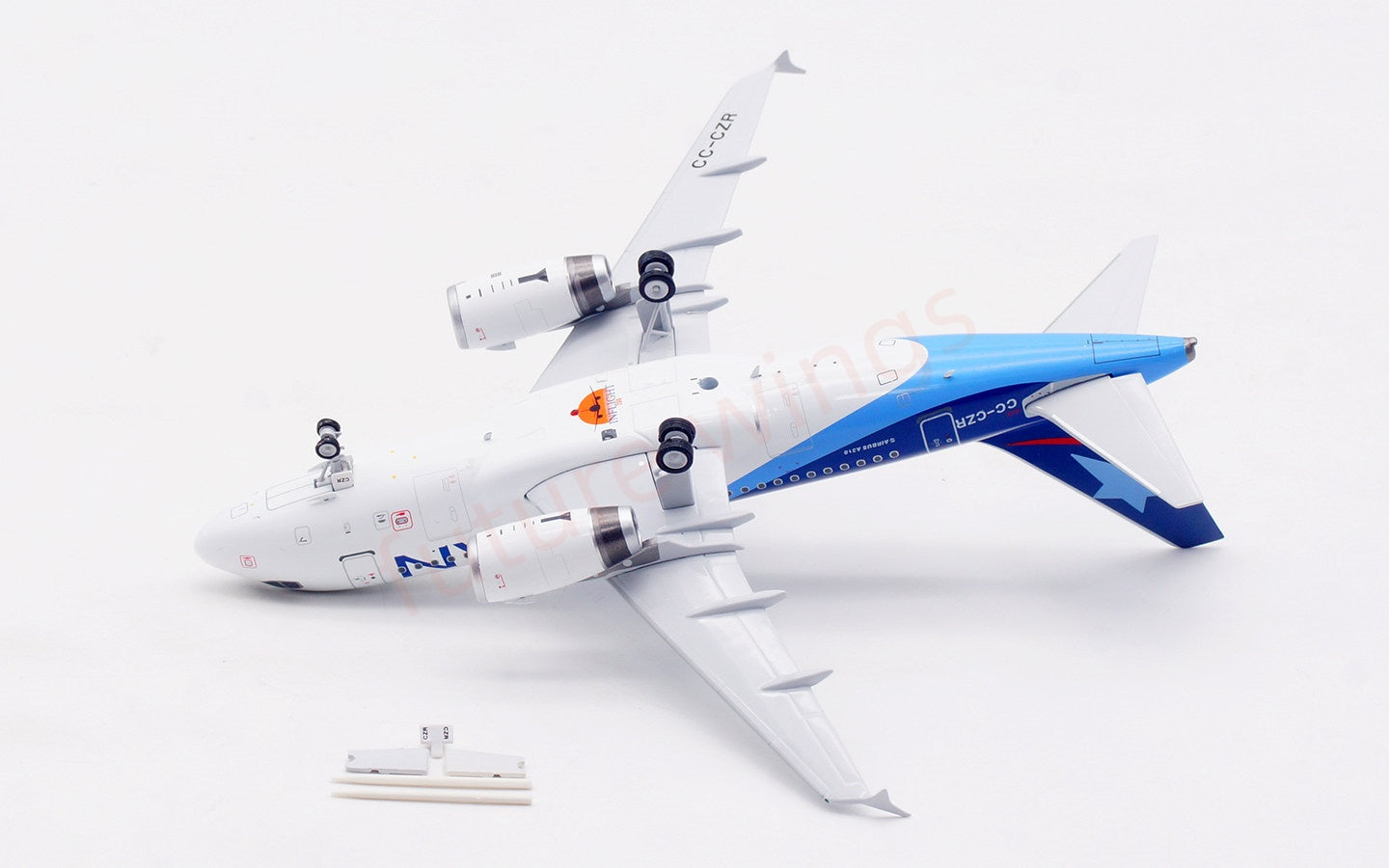 1:200 InFlight200 LAN A318 CC-CZR Diecast Aircraft Model