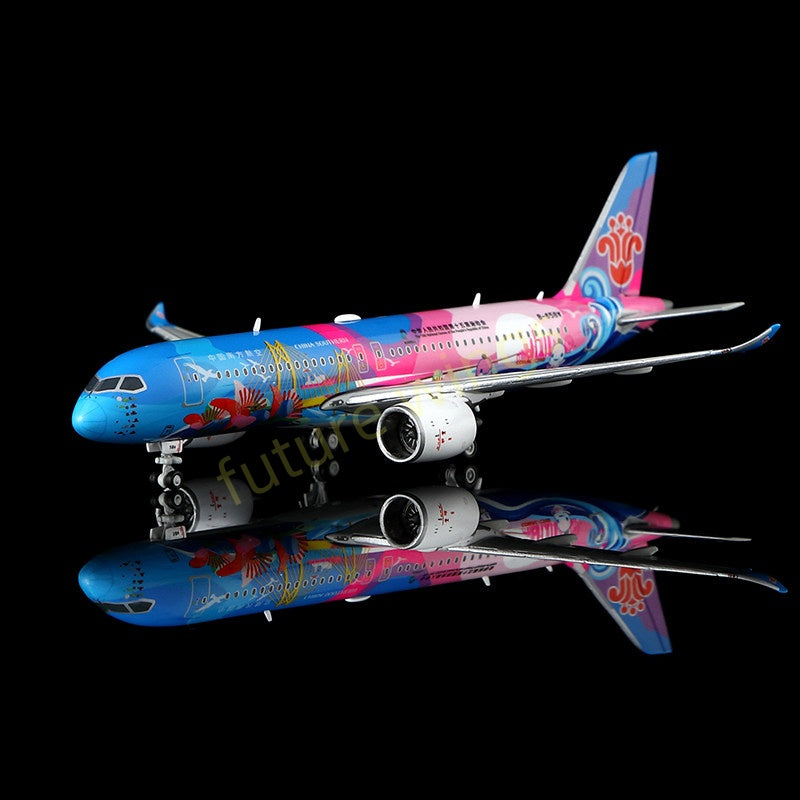 1:400 HX Models China Southern Airlines C919 B-658W Aircraft Model+Free Tractor