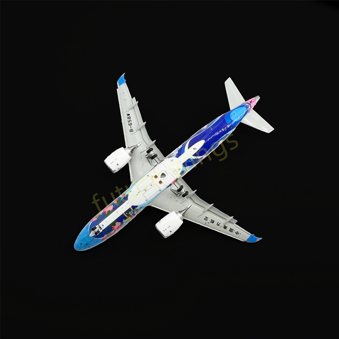 1:400 HX Models China Southern Airlines C919 B-658W Aircraft Model+Free Tractor