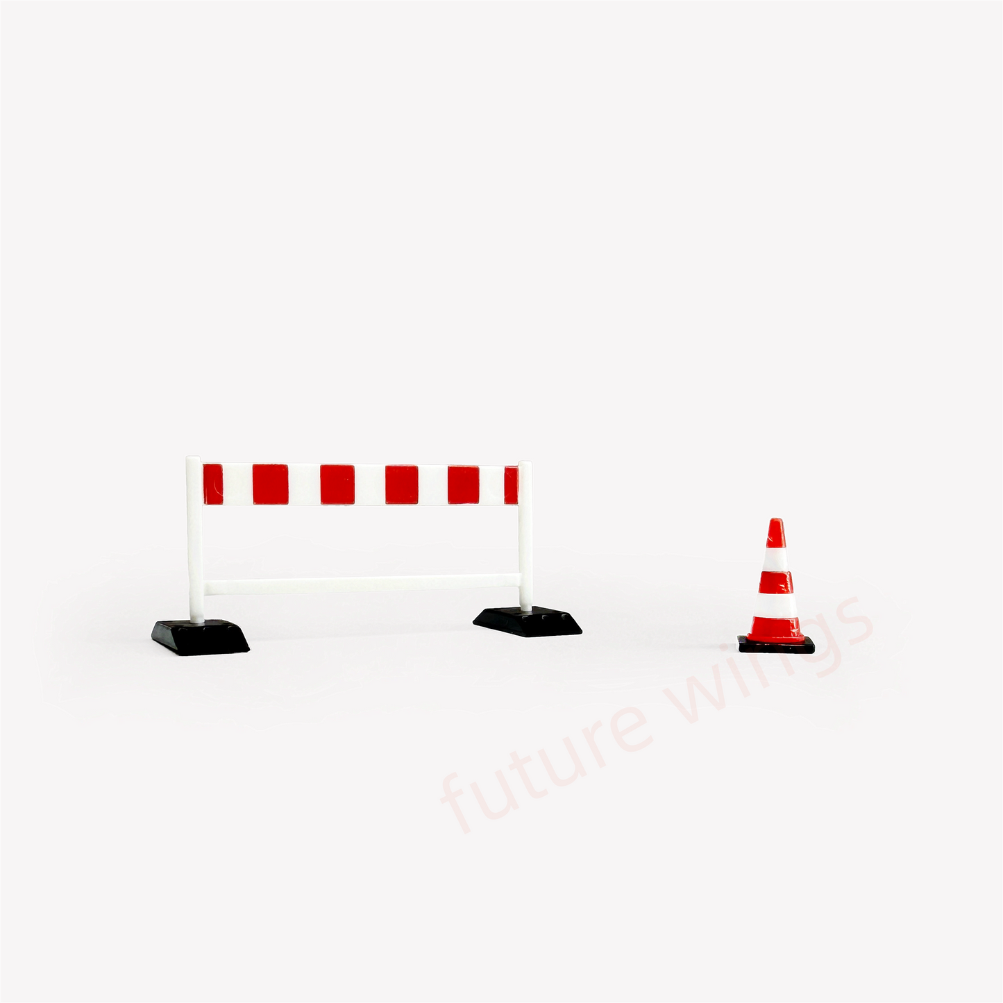 1:87 Herpa Wings 52566 Traffic Control Devices 20 Cones+ 5 Barriers