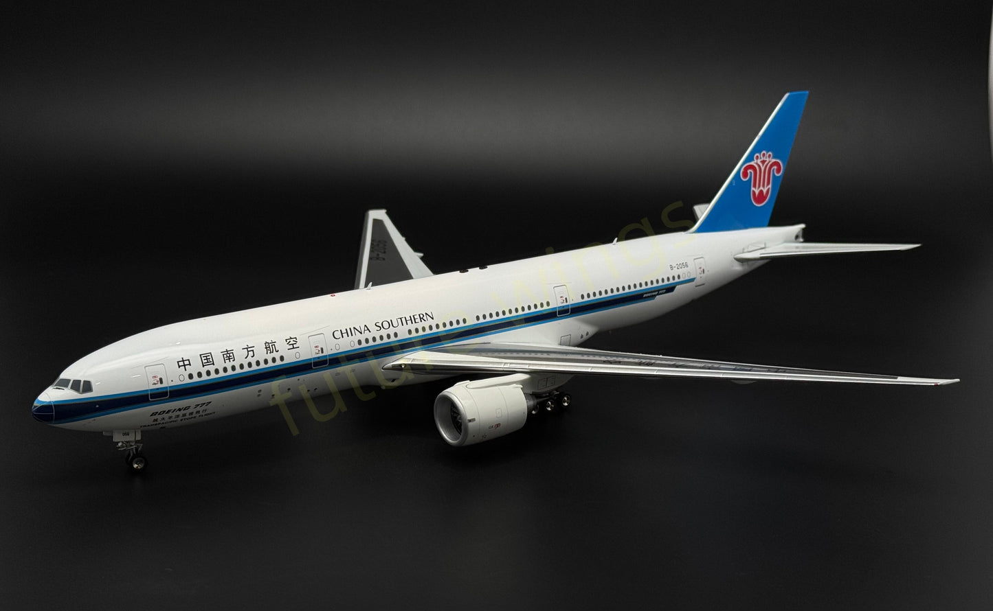 1:200 KJ Models(InFlight200) China Southern Airlines B777-200ER B-2056 Diecast Aircraft Model