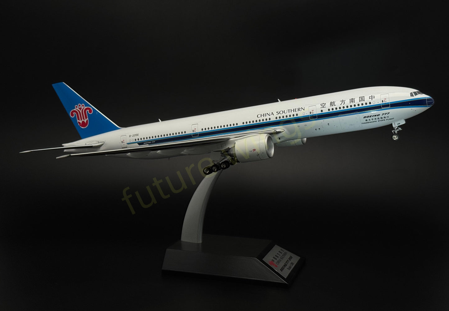 1:200 KJ Models(InFlight200) China Southern Airlines B777-200ER B-2056 Diecast Aircraft Model