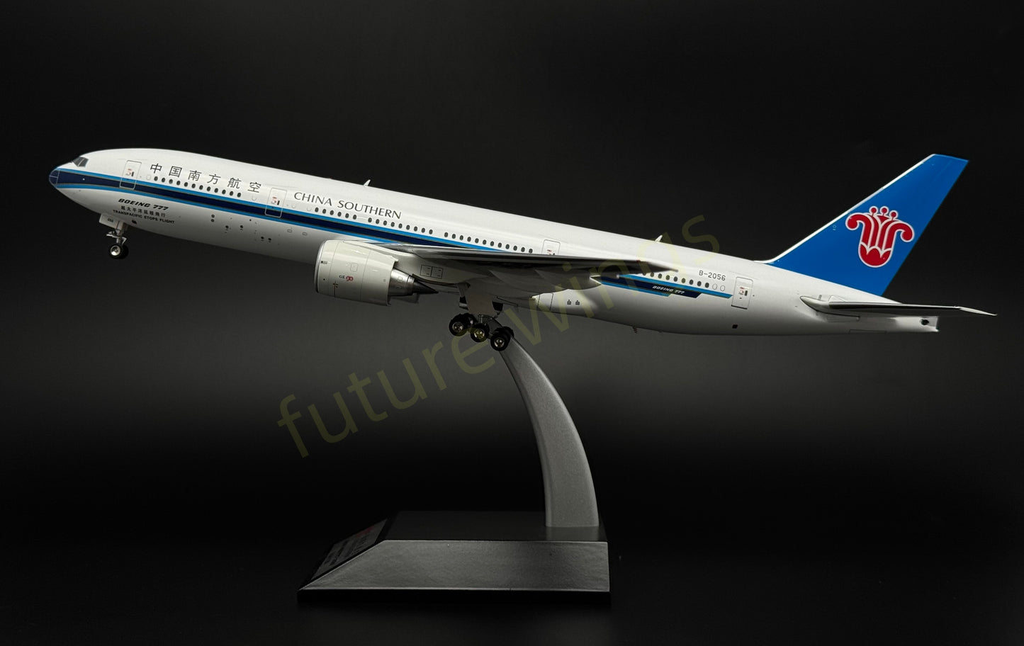 1:200 KJ Models(InFlight200) China Southern Airlines B777-200ER B-2056 Diecast Aircraft Model