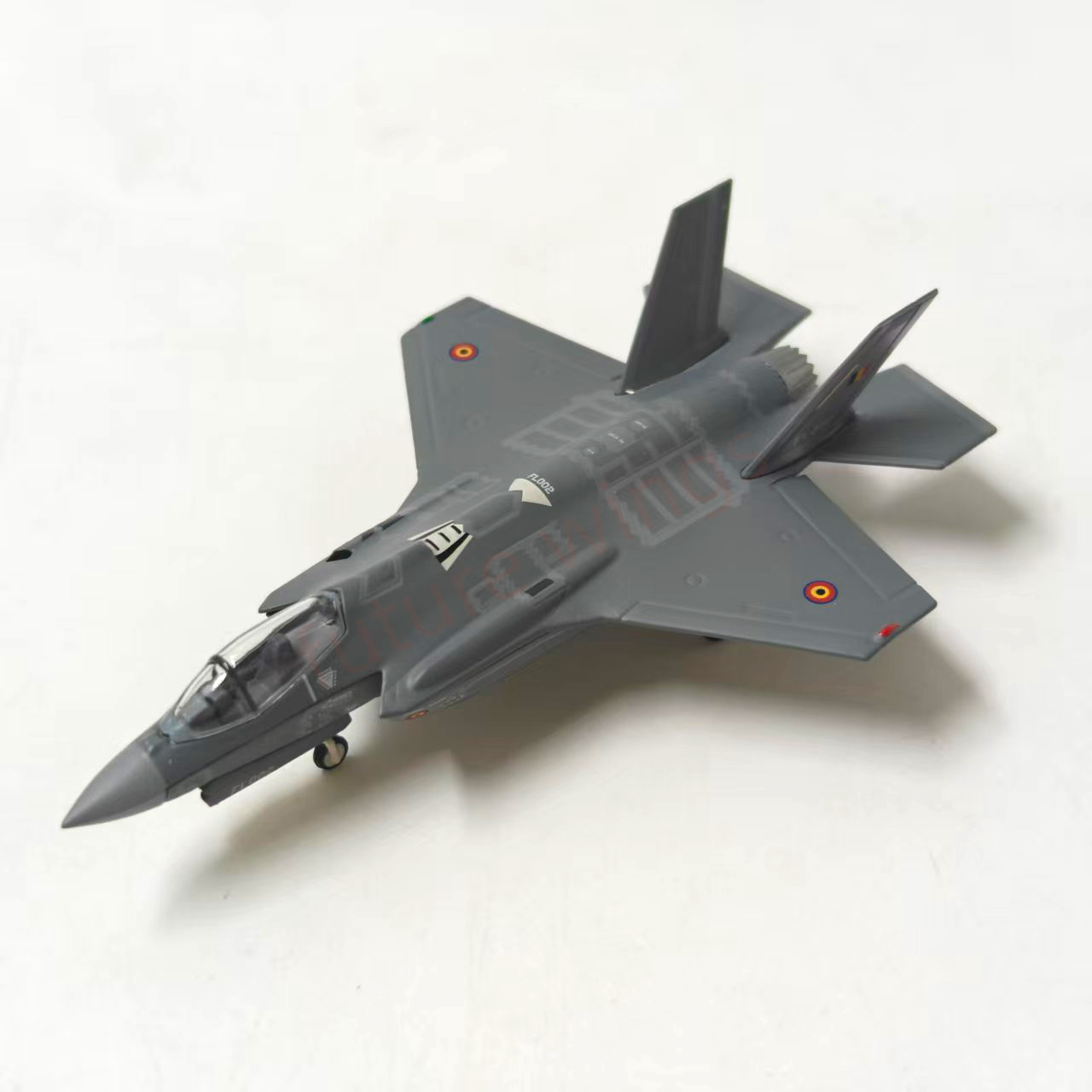 1:400 Herpa Wings 573641 Belgian Air Component F-35A Lightning II FL002 Diecast Airplane Model