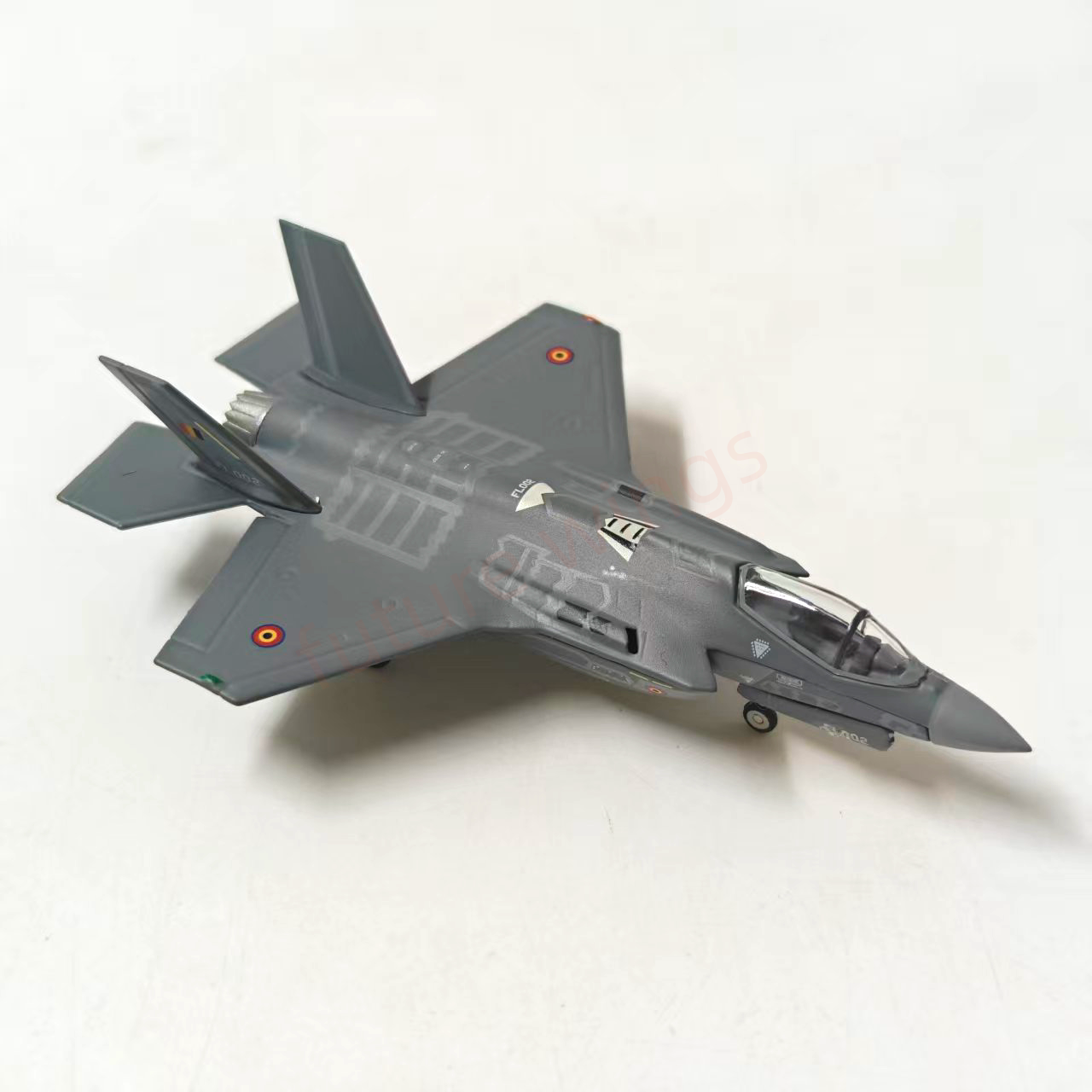 1:400 Herpa Wings 573641 Belgian Air Component F-35A Lightning II FL002 Diecast Airplane Model