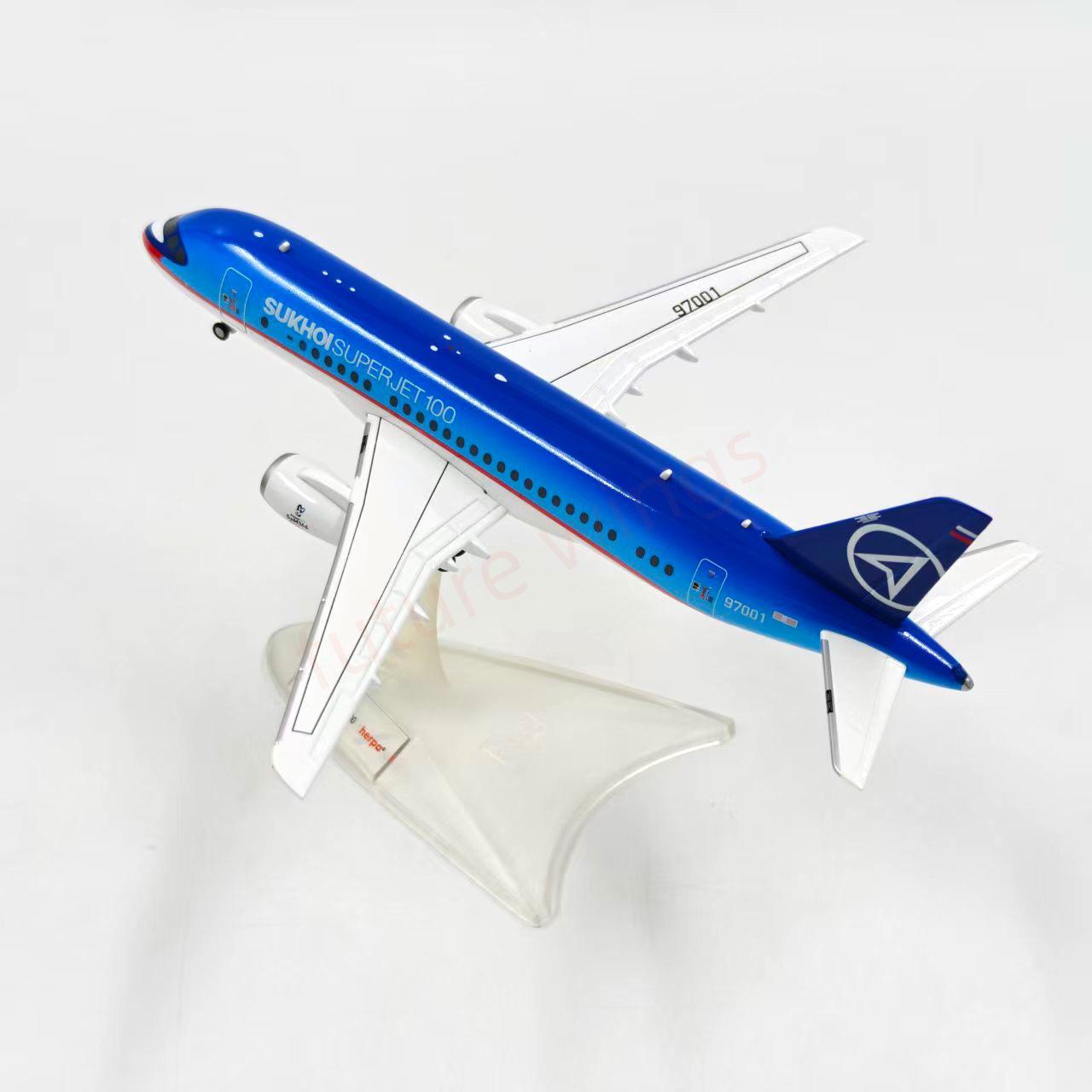 1:200 Herpa Wings 572880 SUKHOI Superjet 100 97001 Diecast Aircraft Model