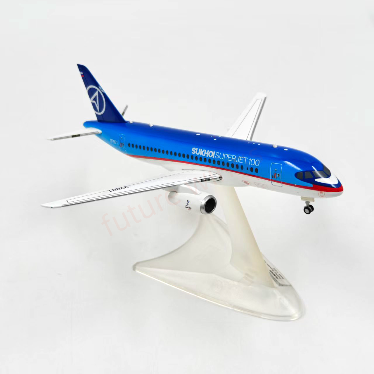 1:200 Herpa Wings 572880 SUKHOI Superjet 100 97001 Diecast Aircraft Model