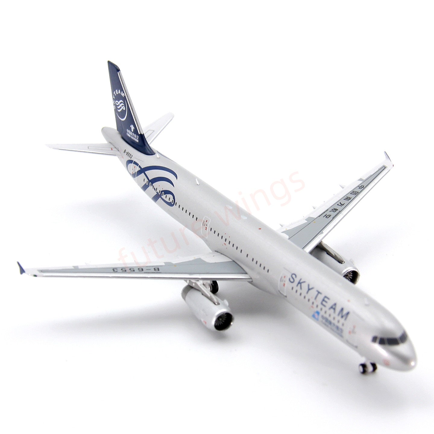 1:400 Geministar China Southern Airlines A321 B-6553 "SKYTEAM" Aircraft Model+Free Tractor