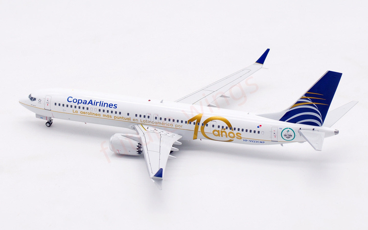 1:200 InFlight200 Copa Airlines B737-9MAX HP-9923CM Diecast Aircraft Model