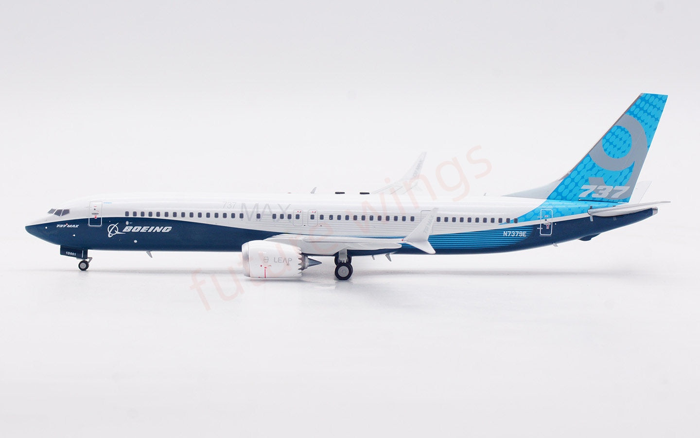 1:200 InFlight200 Boeing House Color B737-9MAX N7379E Diecast Aircraft Model