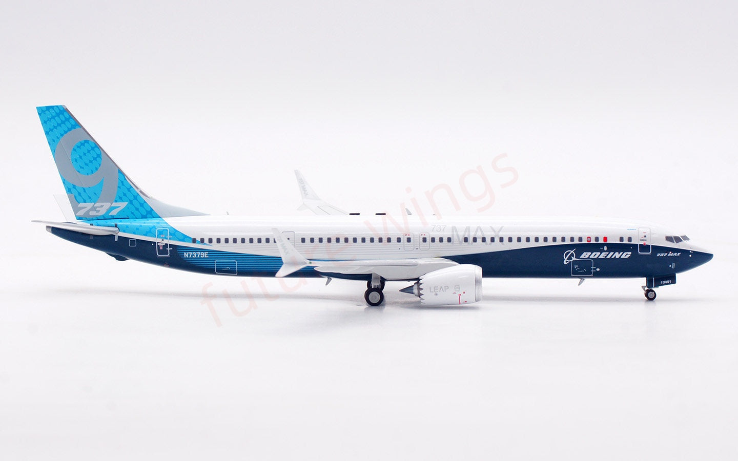 1:200 InFlight200 Boeing House Color B737-9MAX N7379E Diecast Aircraft Model