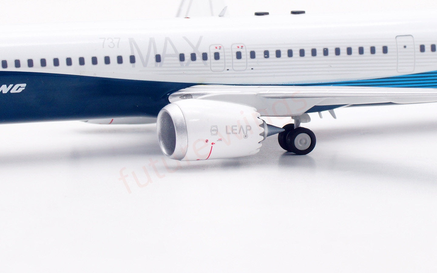 1:200 InFlight200 Boeing House Color B737-9MAX N7379E Diecast Aircraft Model