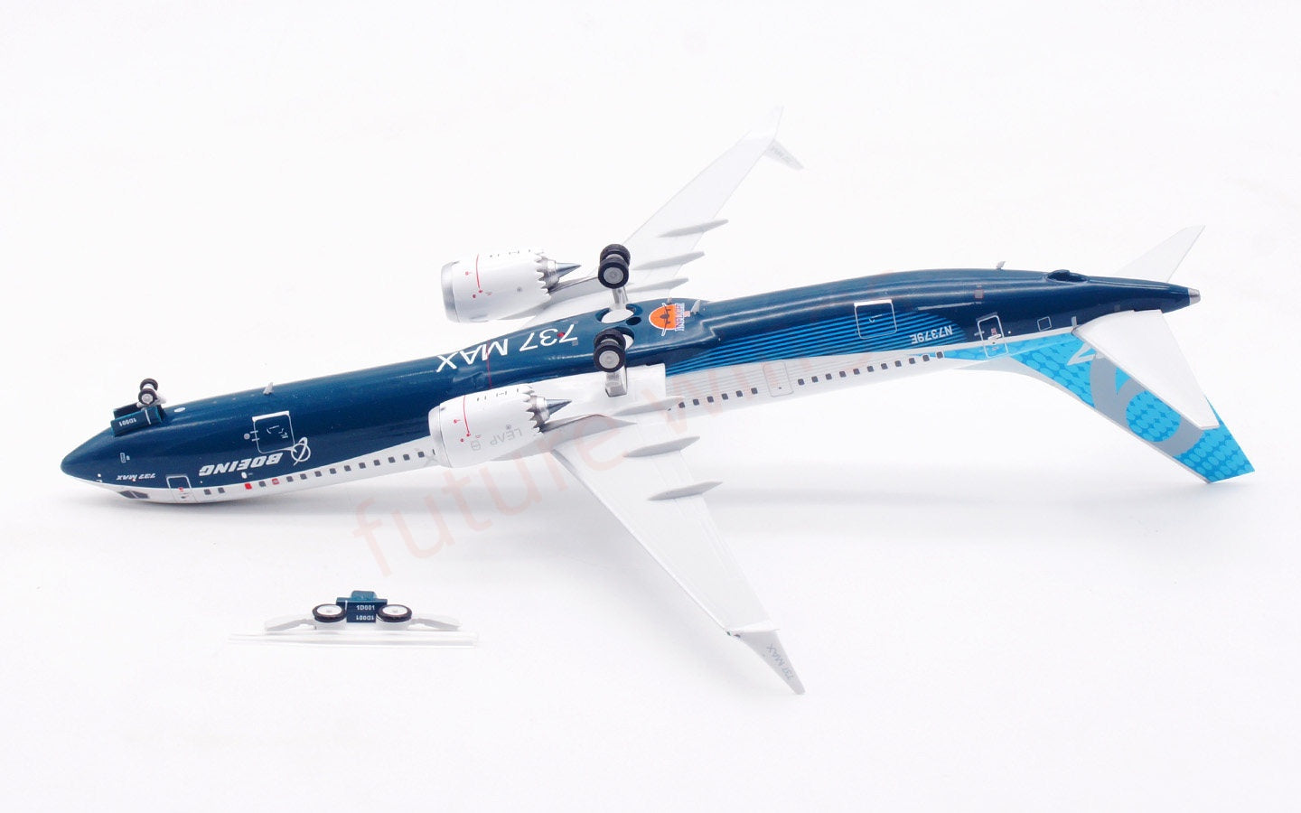 1:200 InFlight200 Boeing House Color B737-9MAX N7379E Diecast Aircraft Model