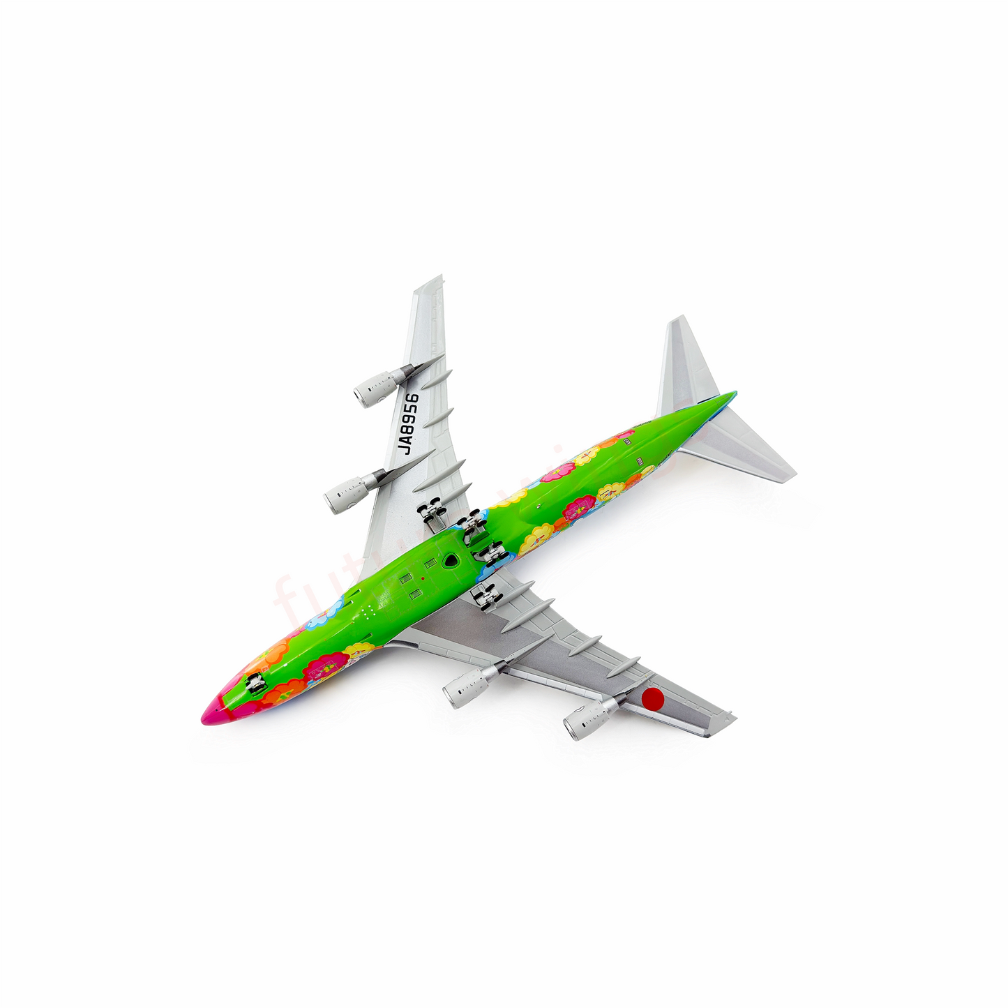 1:400 Geministar ANA B747-400 JA8956 "Pokemon" Aircraft Model+Free Tractor