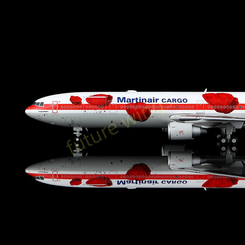 1:400 YY Wings Matin Air Cargo Douglas MD-11 PH-MCU Aircraft Model+Free Tractor