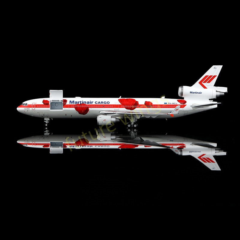 1:400 YY Wings Matin Air Cargo Douglas MD-11 PH-MCU Aircraft Model+Free Tractor