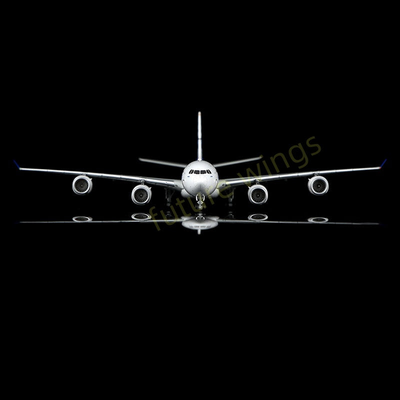 1:400 YY Wings Airbus House Color A340-600 F-WWCA Aircraft Model+Free Tractor