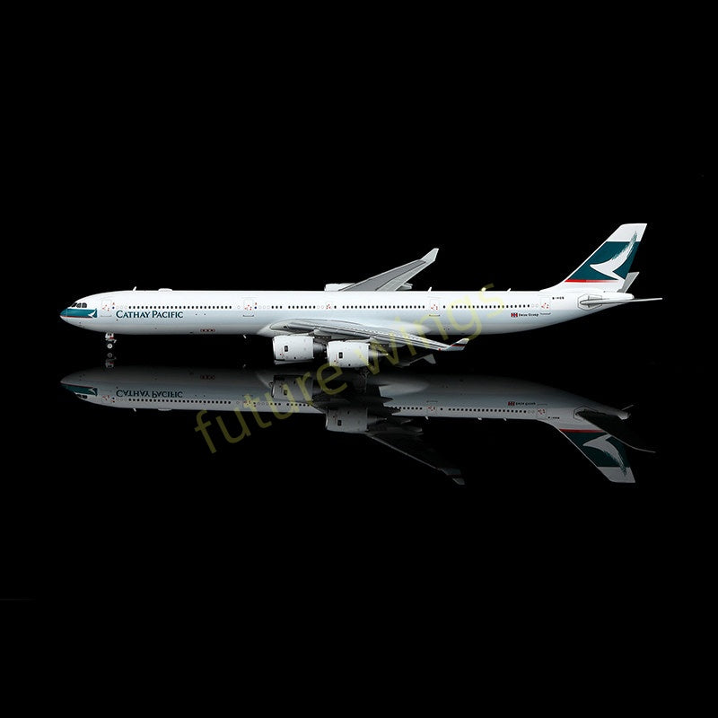 1:400 YY Wings  Cathay Pacific A340-600 B-HQB/B-HQC Aircraft Model+Free Tractor