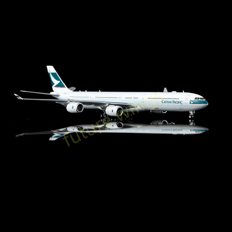 1:400 YY Wings  Cathay Pacific A340-600 B-HQB/B-HQC Aircraft Model+Free Tractor