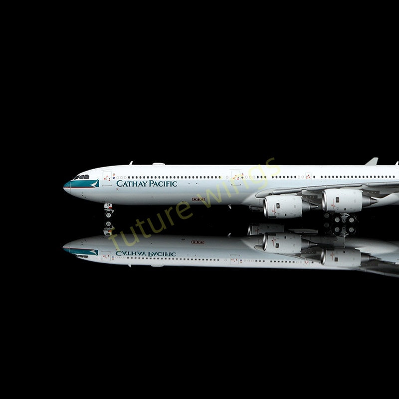 1:400 YY Wings  Cathay Pacific A340-600 B-HQB/B-HQC Aircraft Model+Free Tractor